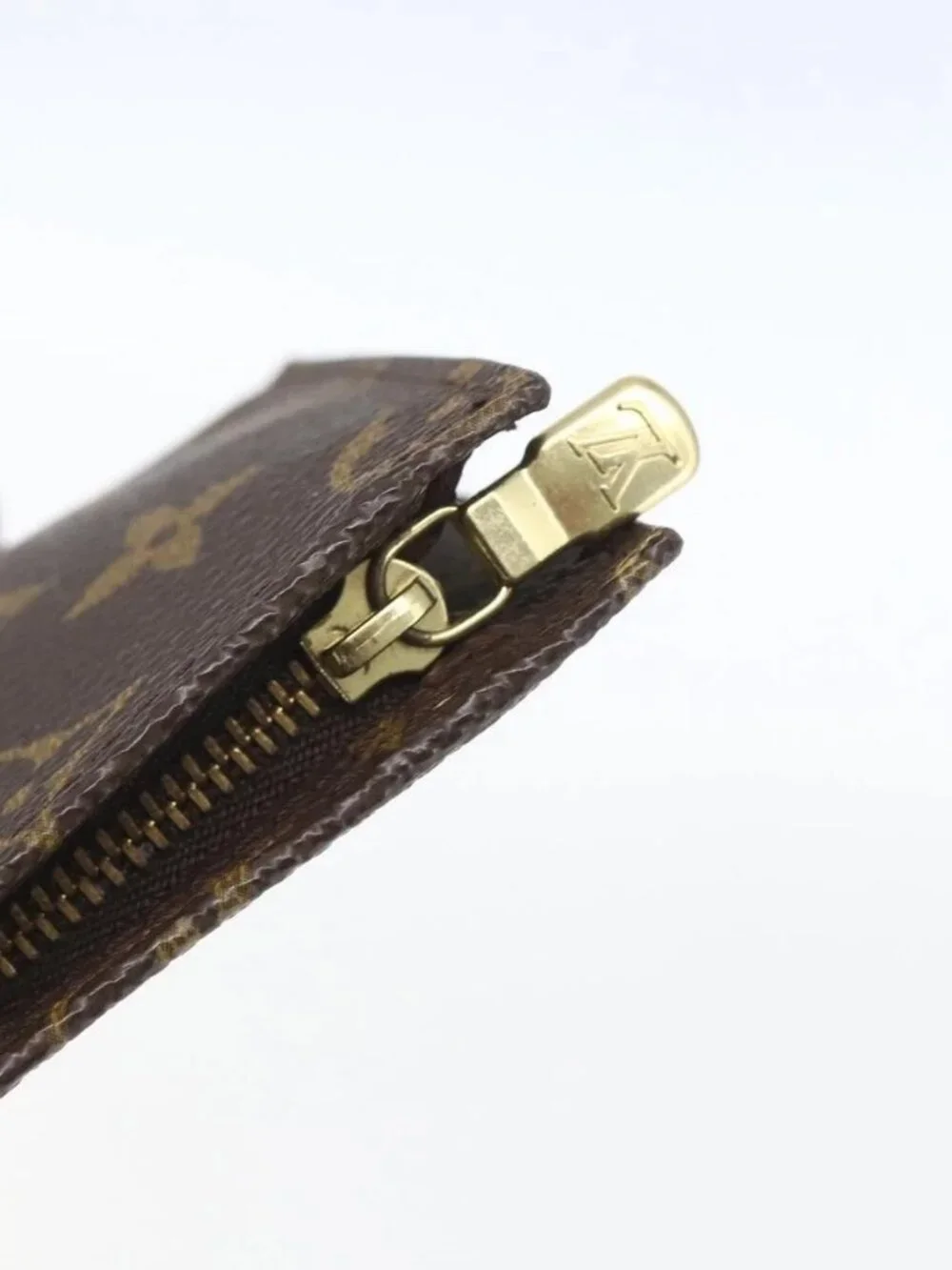 LOUIS VUITTON Monogram Bucket PM Accessory Pouch LV Auth 165736
